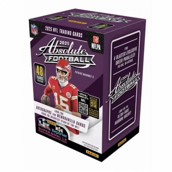 Panini 2025 Panini Absolute Football Blaster Box - karty amerického futbalu NFL