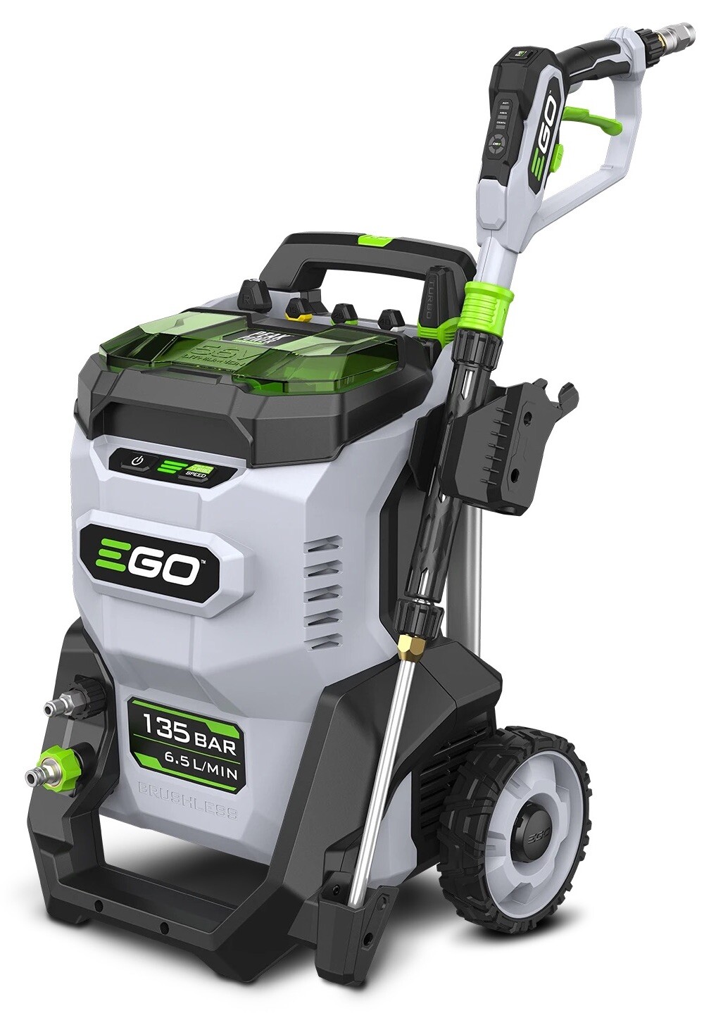 EGO Power+ Akumulátorový vysokotlakový čistič EGO Power+HPW2000E, sada s 2x7.5Ah batériami