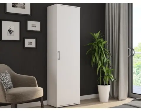 Viacúčelová skriňa s policami Nitro, 50 cm, bílá%