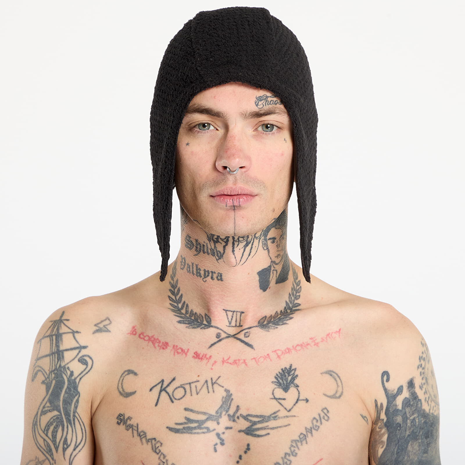 Čiapka ROA Aviator Polartec Hat Black Universal