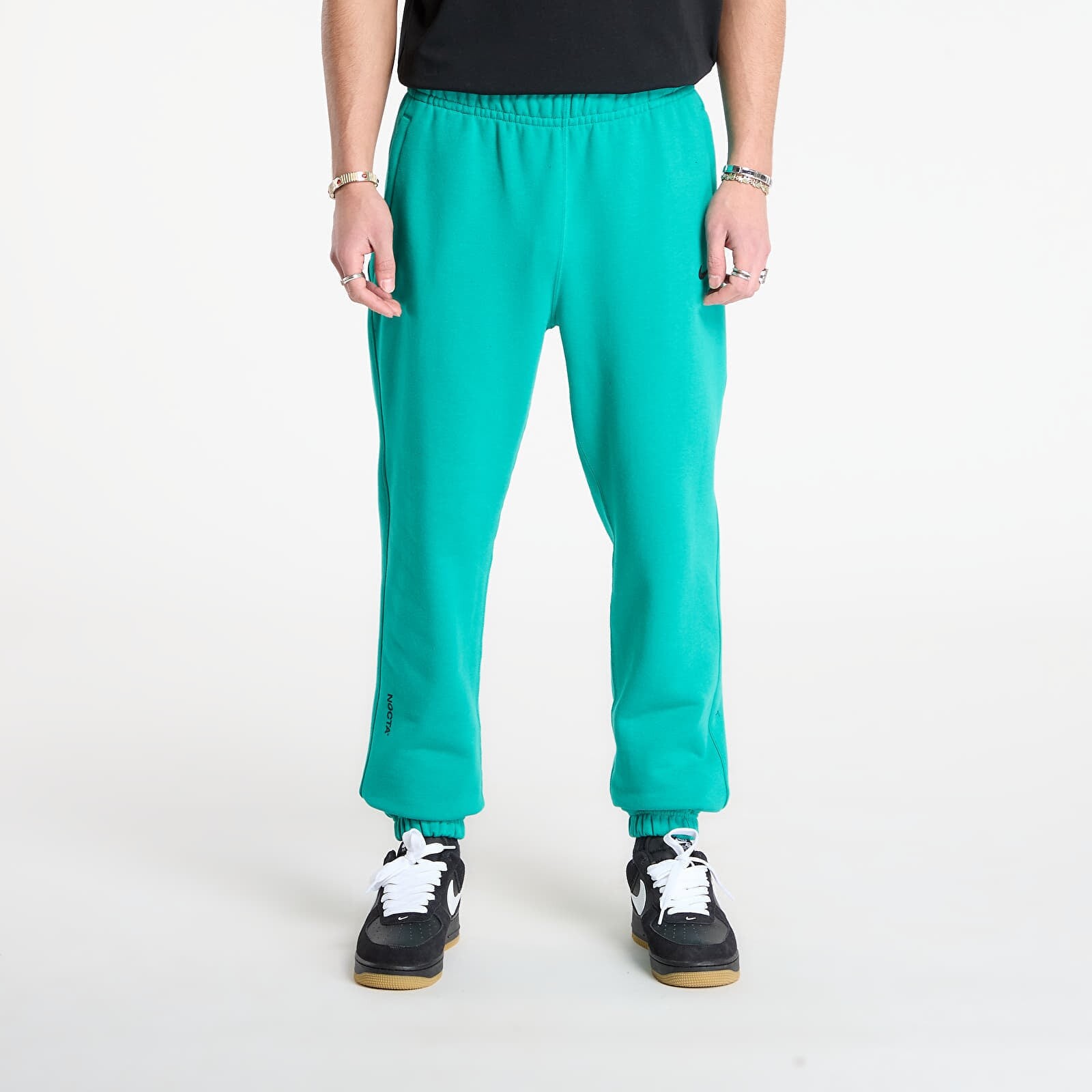 Tepláky Nike x NOCTA Fleece CS Sweatpants Neptune Green/ Black L