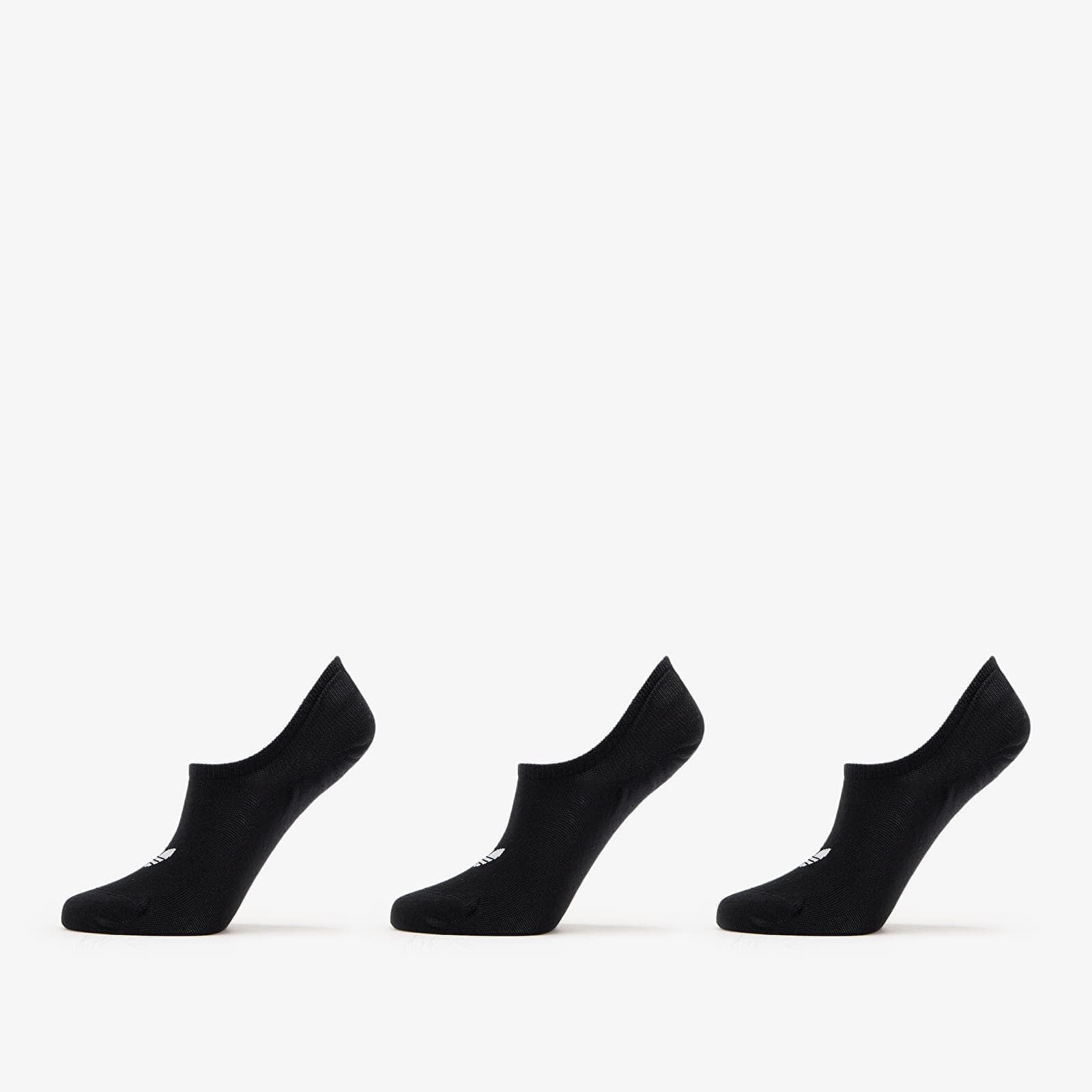 Ponožky adidas Low Cut S 3-Pack Black/ Black/ Black M