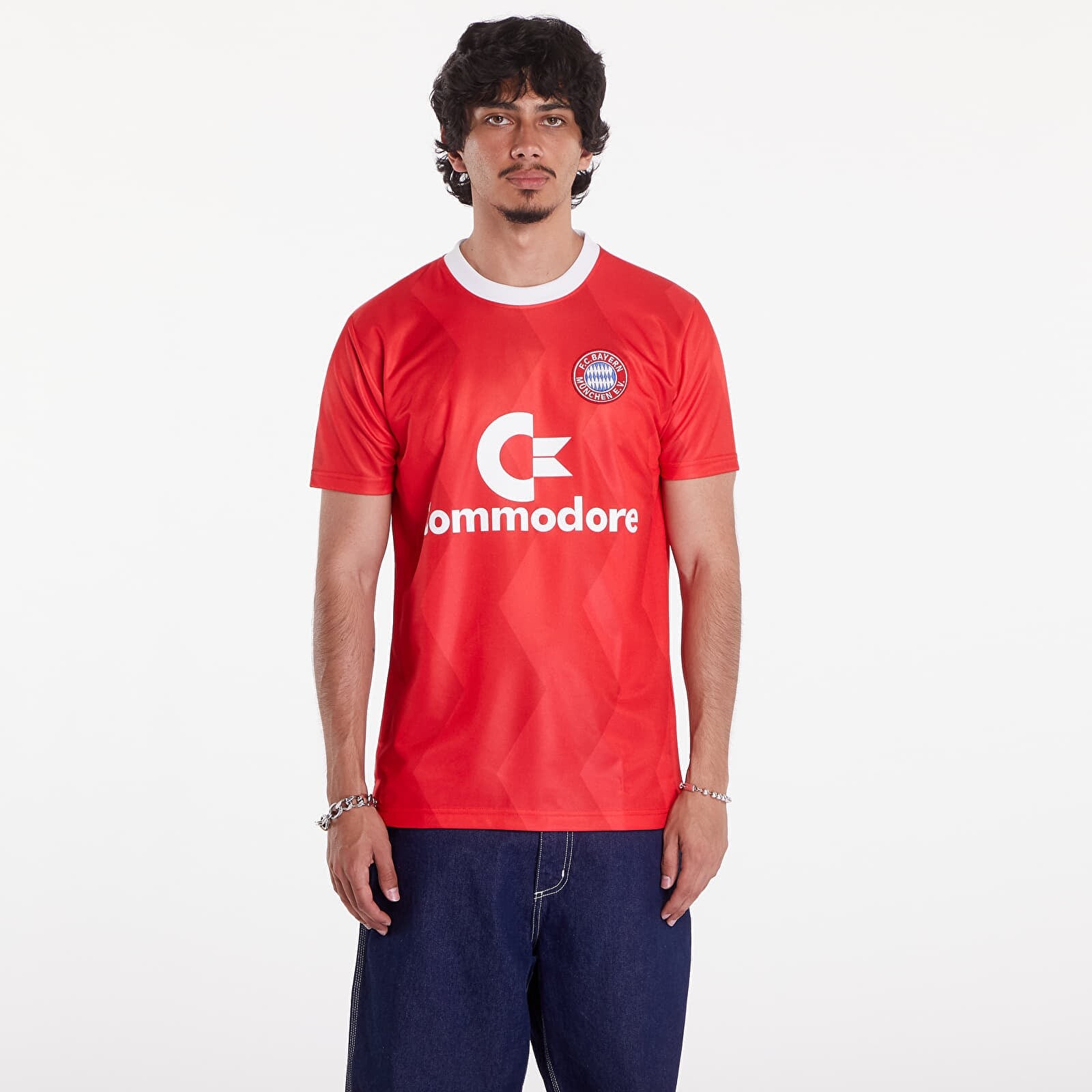 Dres COPA FC Bayern München 1988 - 89 Retro Football Shirt UNISEX Red M
