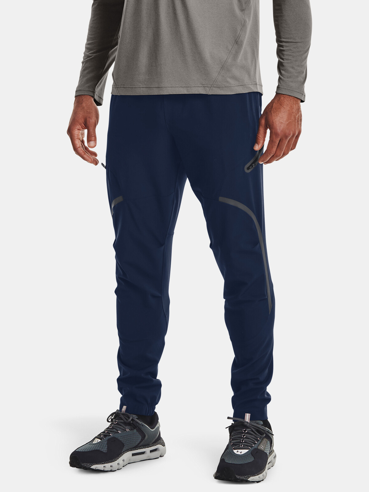 Men's Under Armour UA UNSTOPPABLE CARGO PANTS-NVY - Men's Sports Trousers