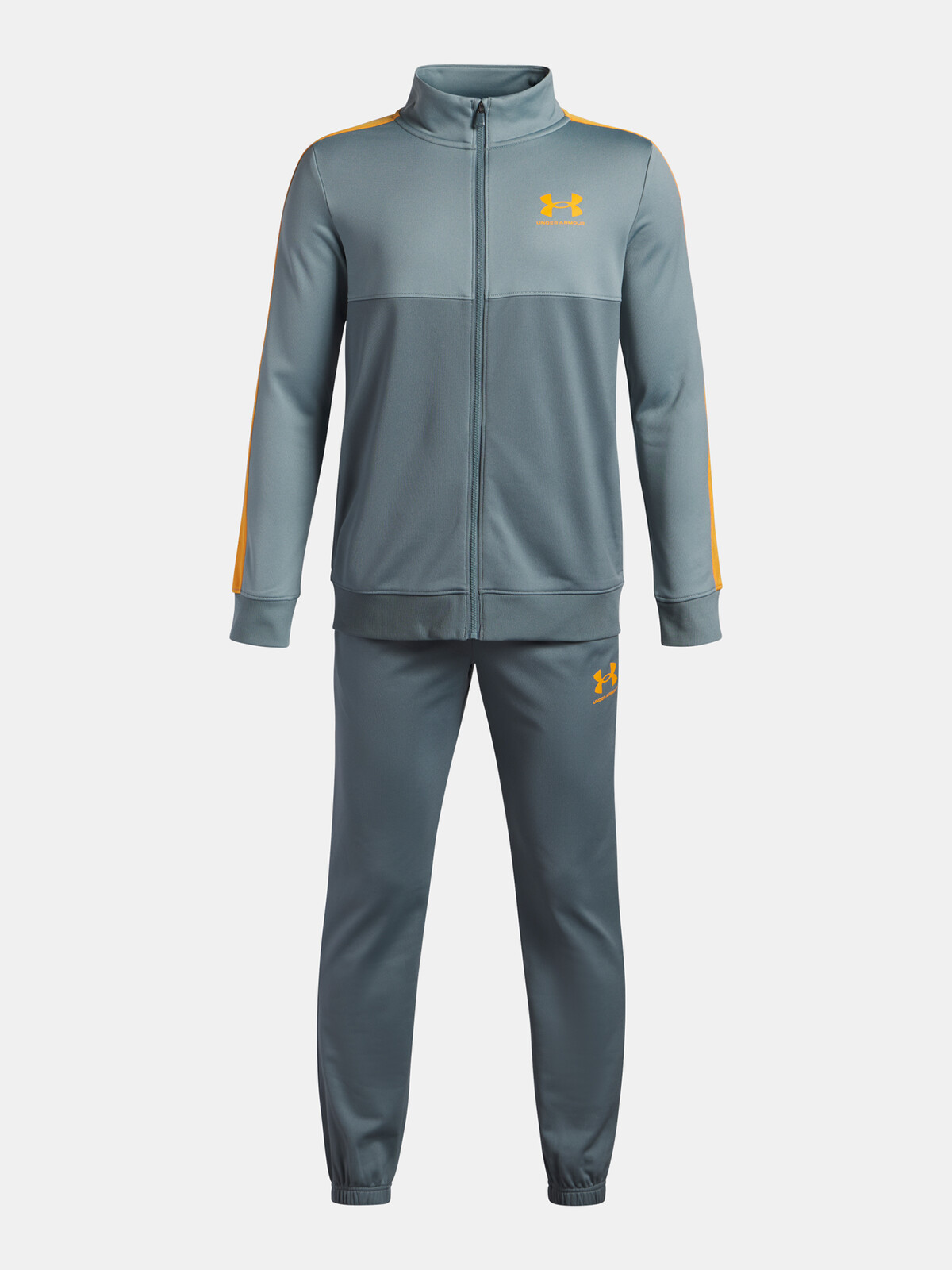 Under Armour UA Rival CB Knit Track Suit-BLU - Boys
