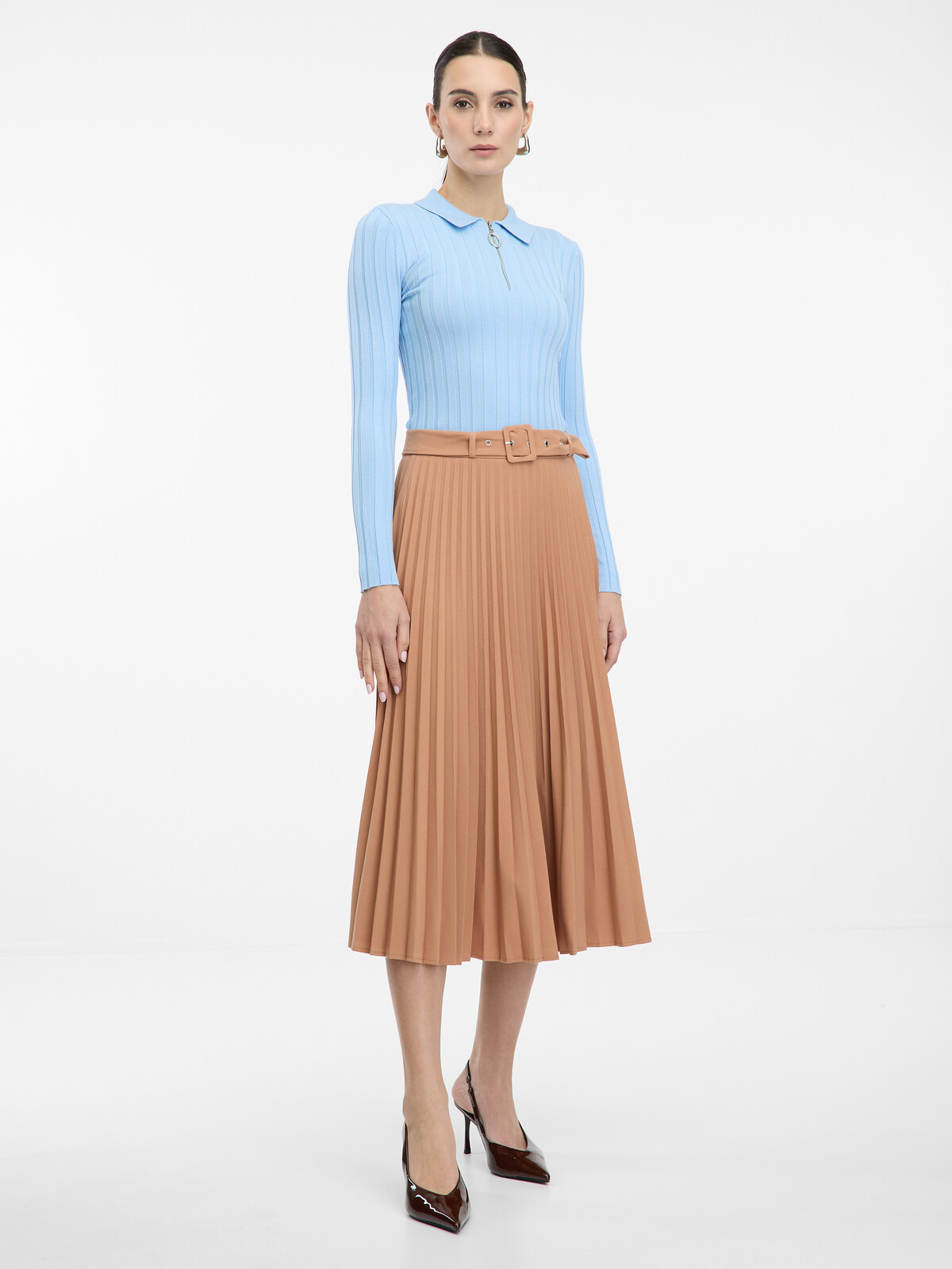 Light Brown Women's Midi Skirt ORSAY - Women's