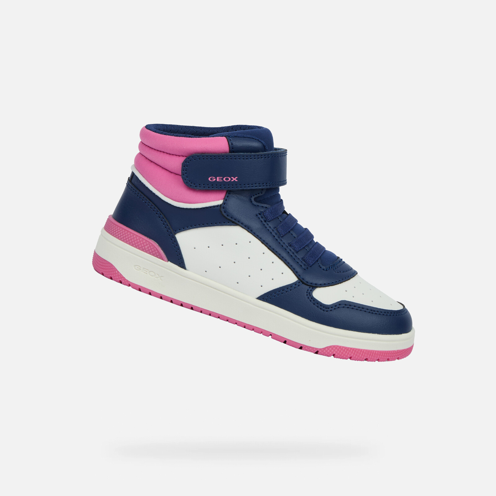 Dark Blue Girls Sneakers Geox Washiba Girl - Girls