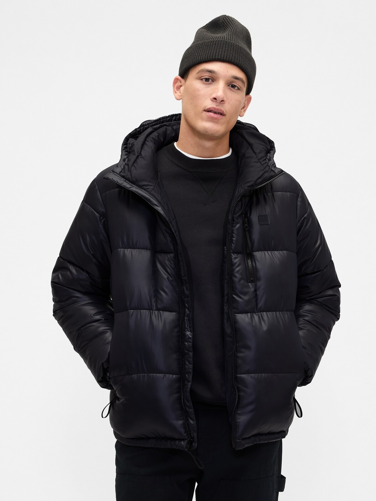 GAP Quilted Oversize Heavyweight Jacket - Mens