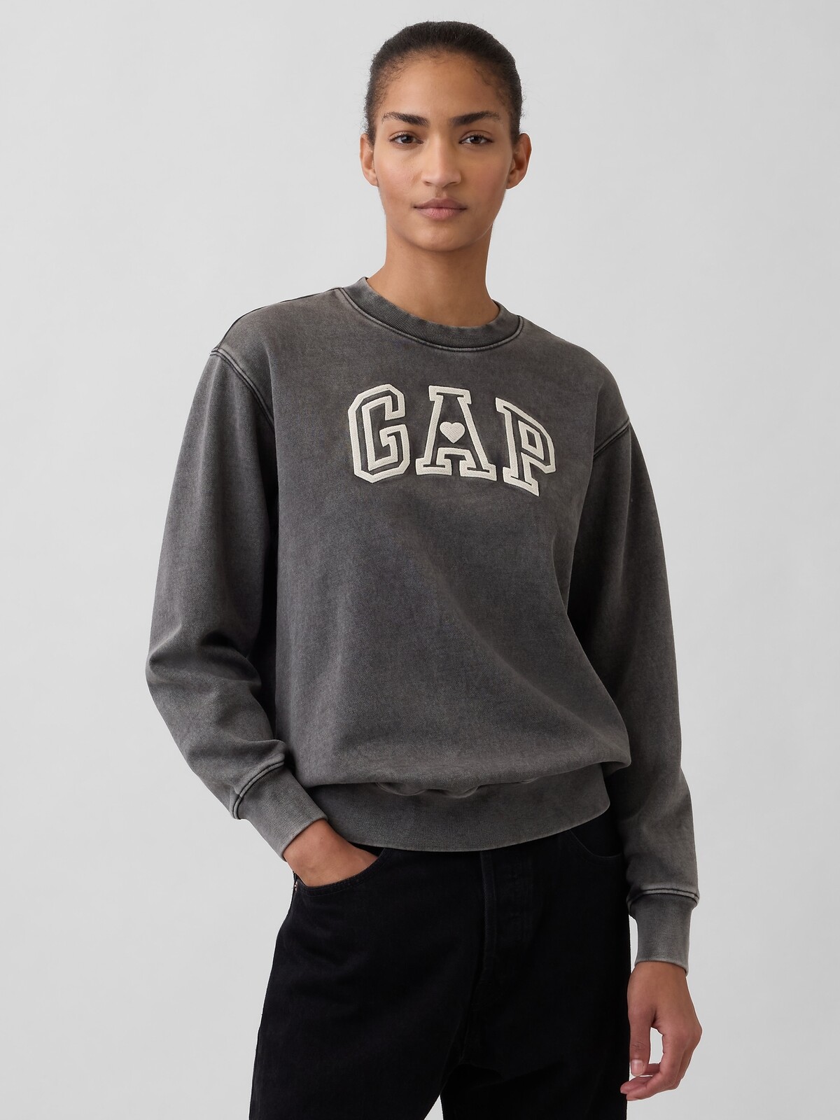 GAP Oversize Sweatshirt VintageSoft Logo - Ladies