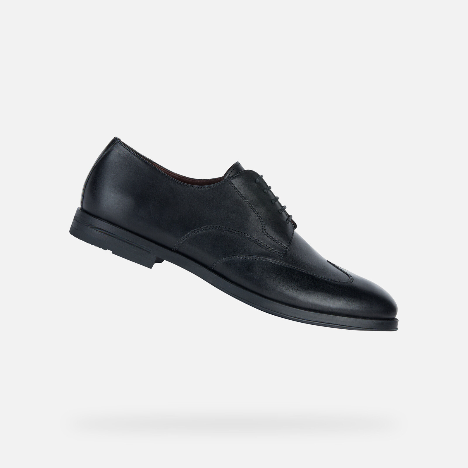 Black men's formal shoes Geox Decio - Men's