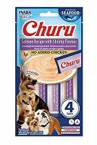 Churu Dog Fish Salmon Recipe with Shrimp Flavour 4x14g