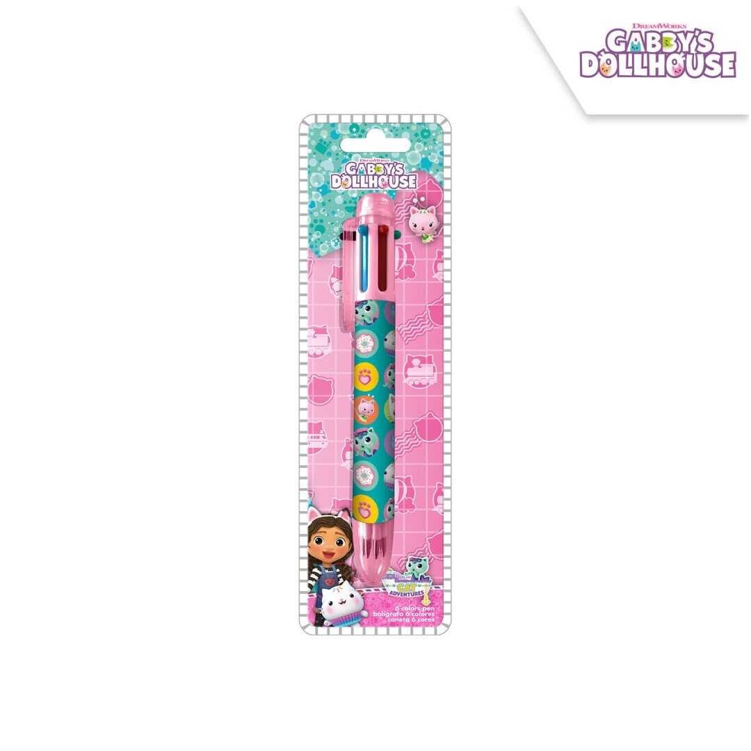 Euroswan Viacfarebné pero - Gabby's Dollhouse
