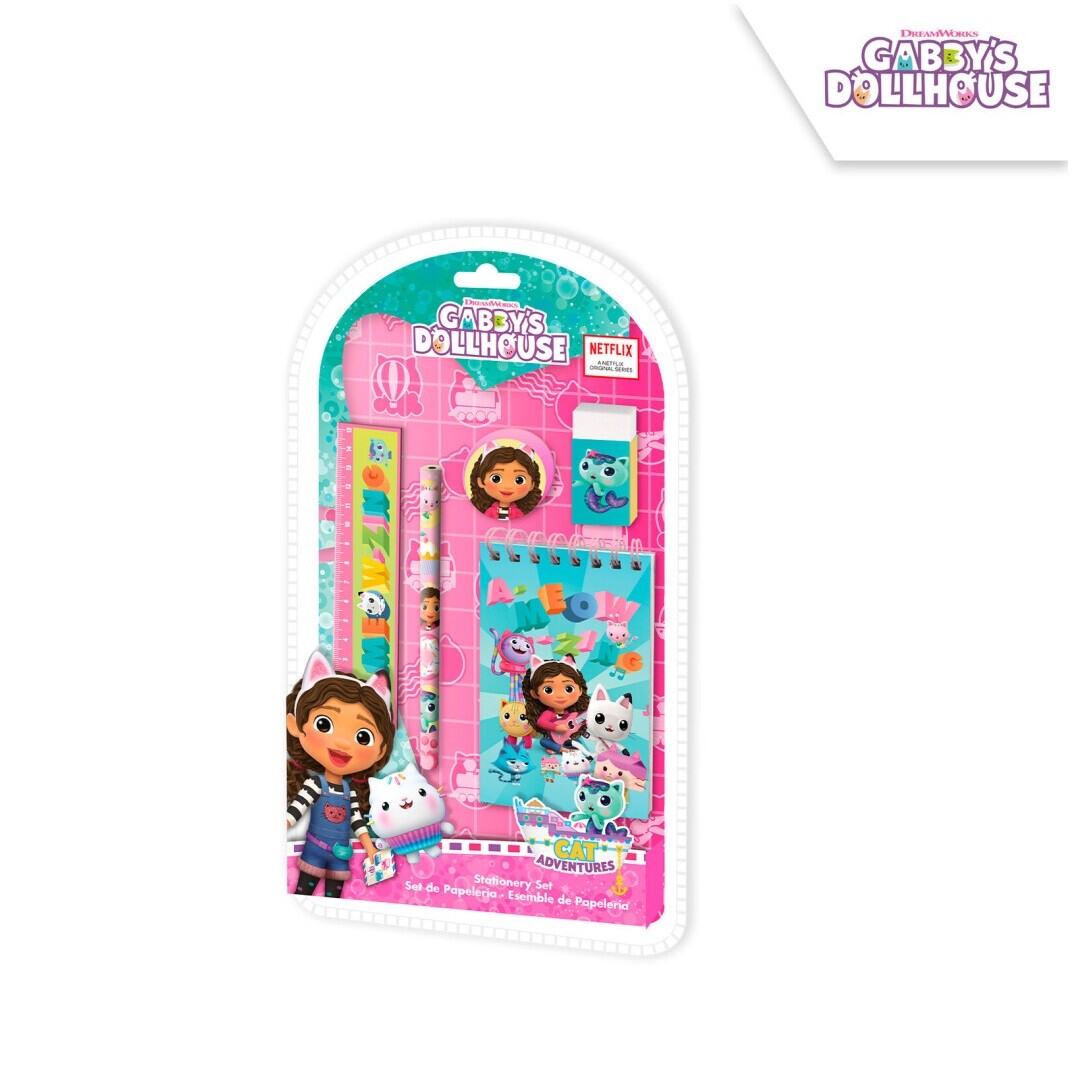 Euroswan Sada písacích potrieb - Gabby's Dollhouse
