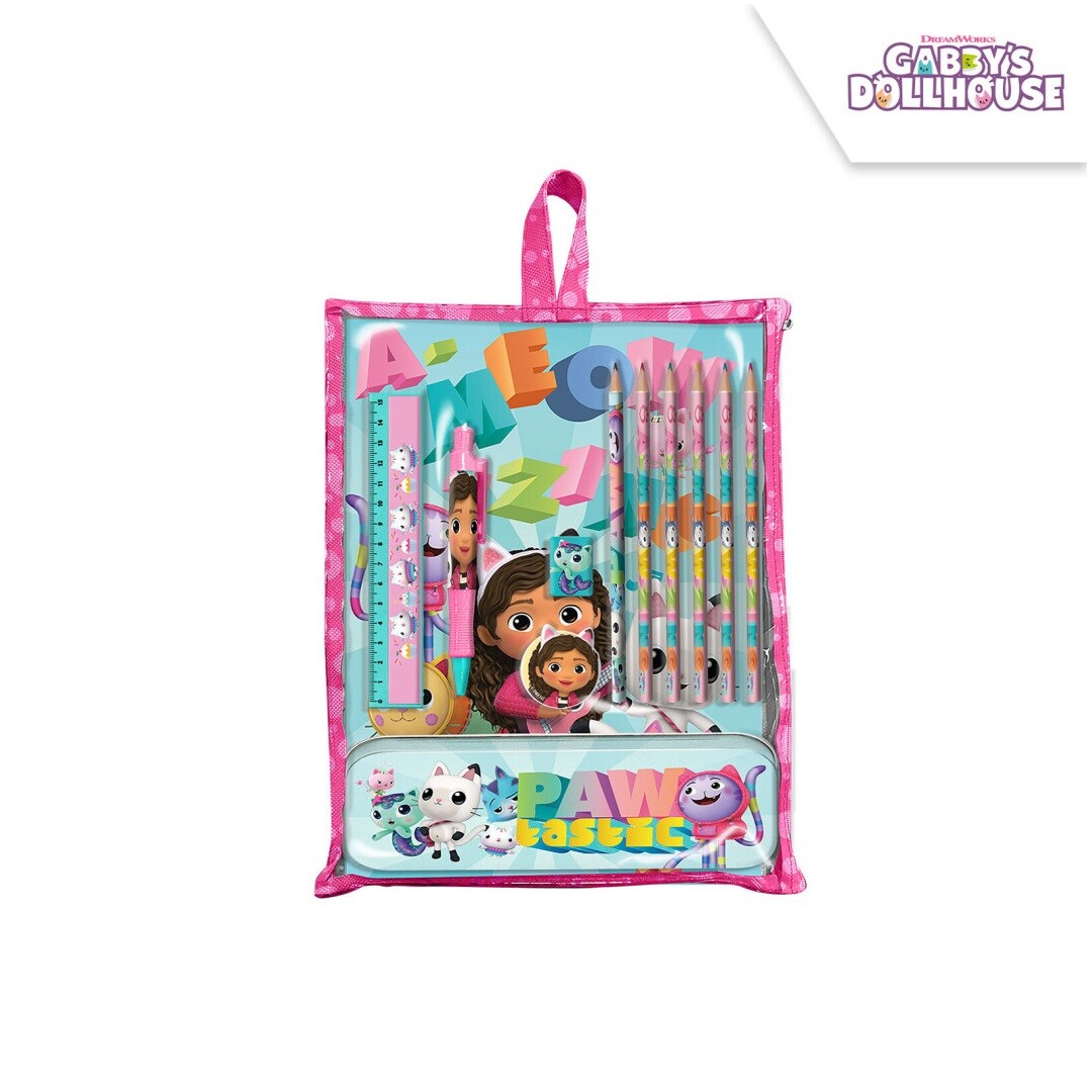 Euroswan Sada potrieb na písanie - Gabby's Dollhouse