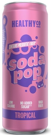 Healthyco soda pop 330 ml - tropical