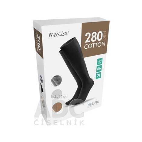 MAXIS RELAX COTTON 280 DEN LÝTKOVÉ PANČUCHY
