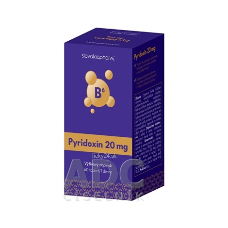 Slovakiapharm Pyridoxín 20 mg