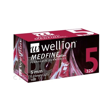 Wellion MEDFINE plus PENNEEDLES 5 mm, 32G