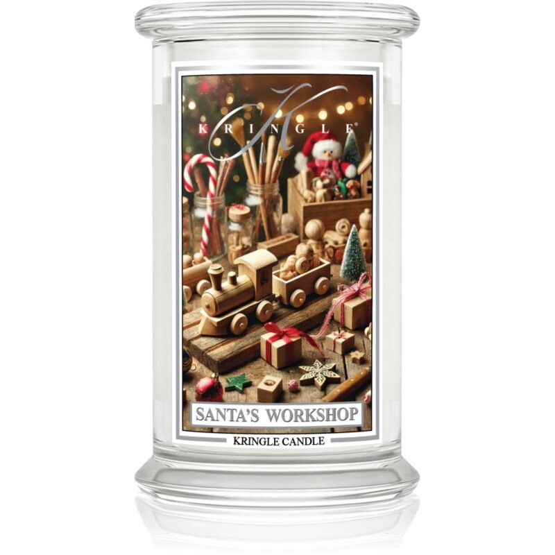 Kringle Candle Santa's Workshop vonná sviečka 623 g