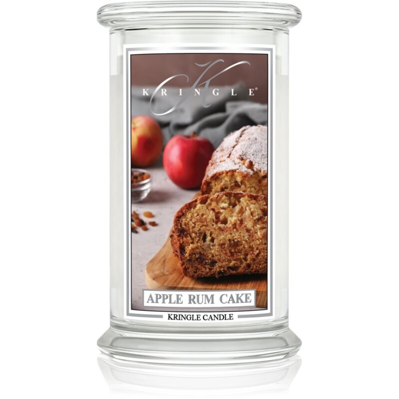 Kringle Candle Apple Rum Cake vonná sviečka 623 g