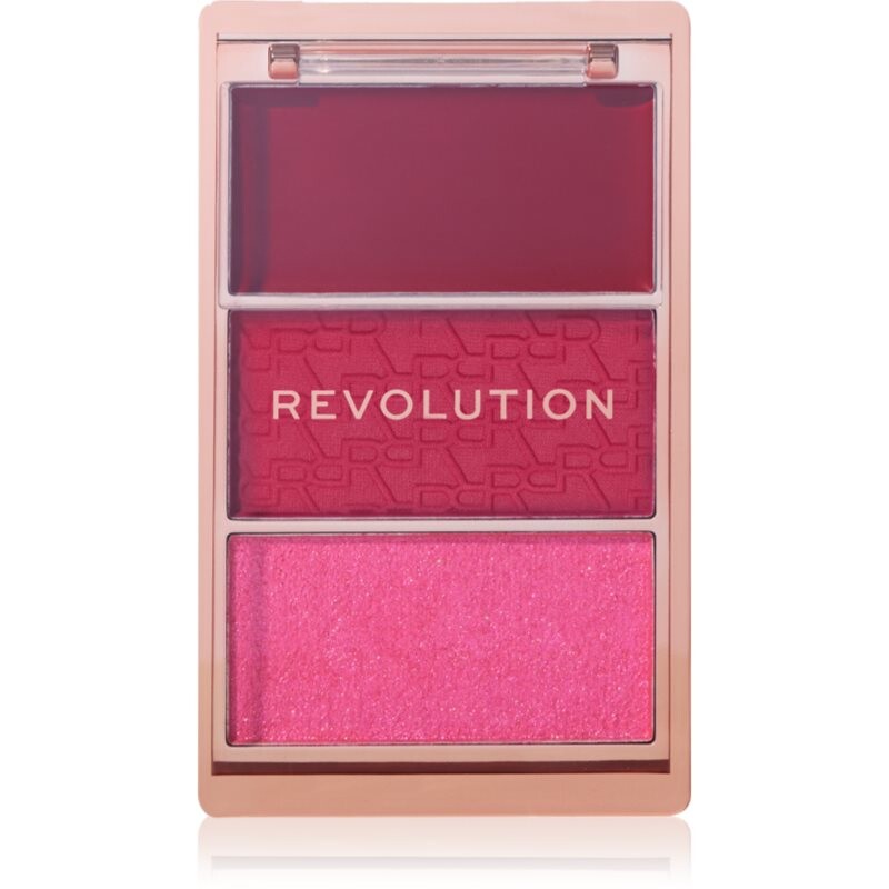Makeup Revolution Blush Icon Palette paleta líceniek odtieň My Cherry Truth 9.8 g
