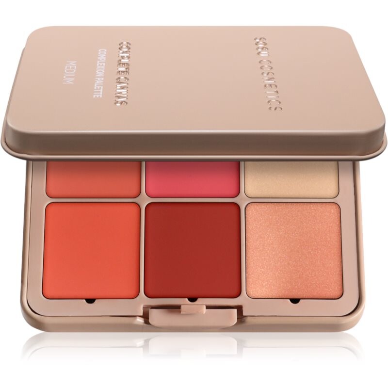 SOSU Cosmetics Complete Canvas Complexion Palette multifunkčná paleta na tvár odtieň Medium 26.4 g