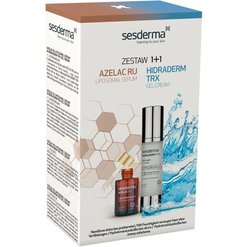 Sesderma Azelac RU + Hidraderm TRX Set vianočná darčeková sada proti tmavým škvrnám