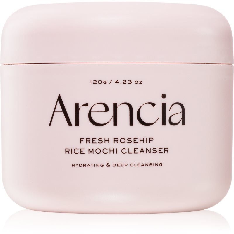 Arencia Fresh Rosehip Rice Mochi Cleanser vyživujúci čistiaci balzam pre rozjasnenie a hydratáciu 120 g