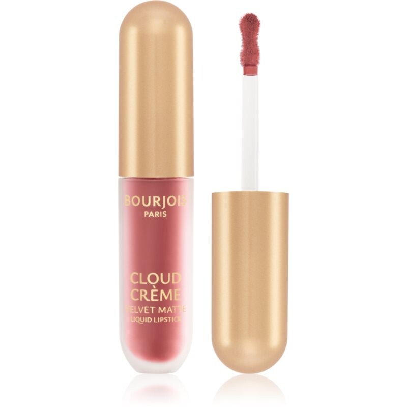 Bourjois Cloud Crème Velvet Matte ultra matujúci tekutý rúž odtieň 04 I Love Mocha 3.1 ml