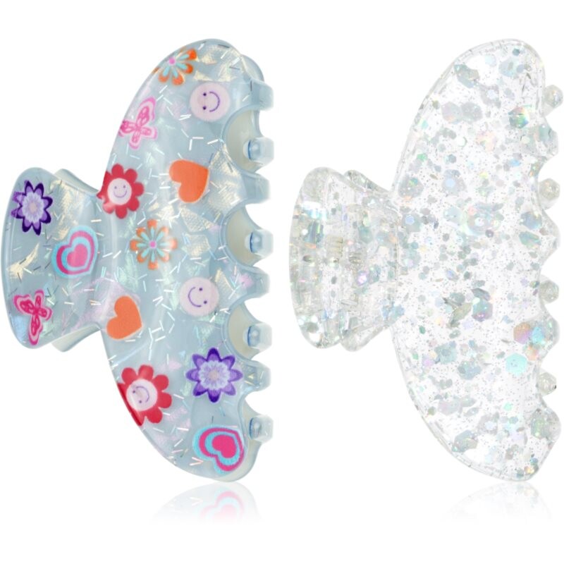 invisibobble Clipstar Cosmic Glow štipce na vlasy veľkosť M 2 ks