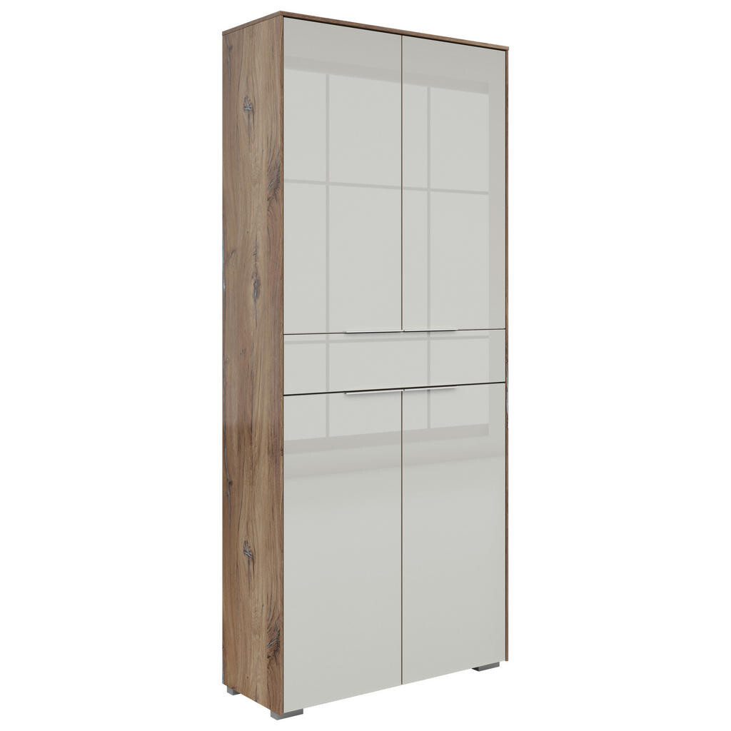 Voleo SKRINKA NA DOKUMENTY, farba duba, svetlosivá, 81/199/37 cm