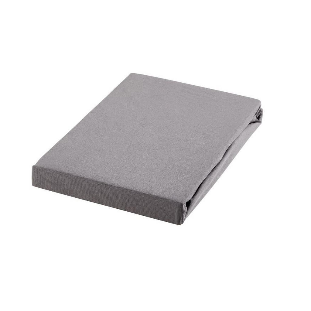 Novel NAPÍN. PLACHTA NA TOPPER, džersej, grafitová, 180/200 cm