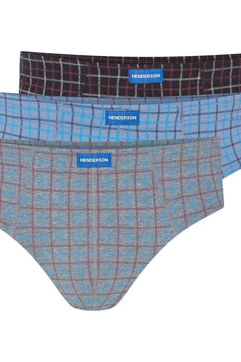 KLASICKÉ NOHAVIČKY 3P 1446 K674 AW 25 šedomodrá XL