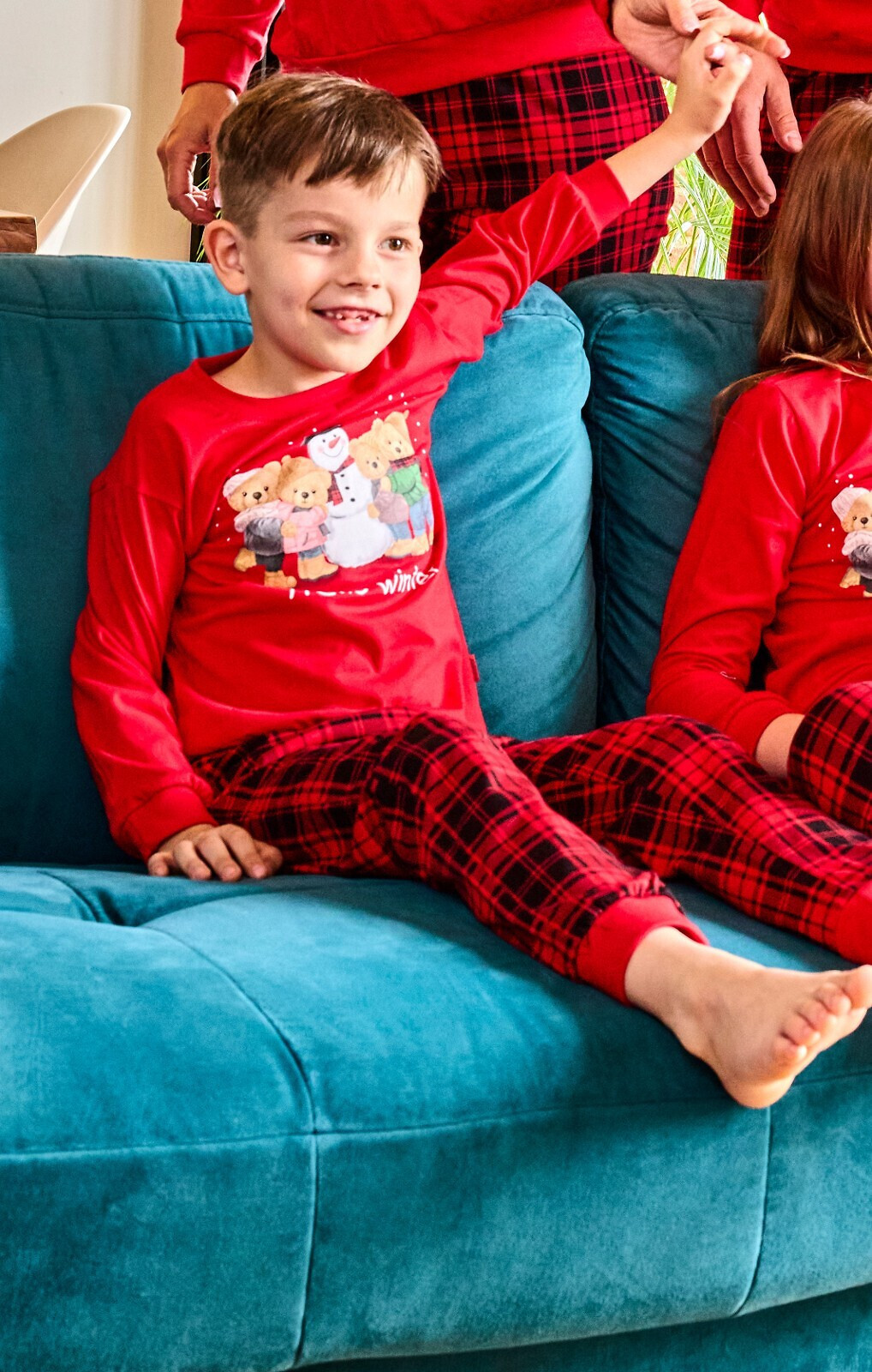 Cornette Detské chlapčenské pyžamo 593/171 Winter 86-128 Ruda 122-128