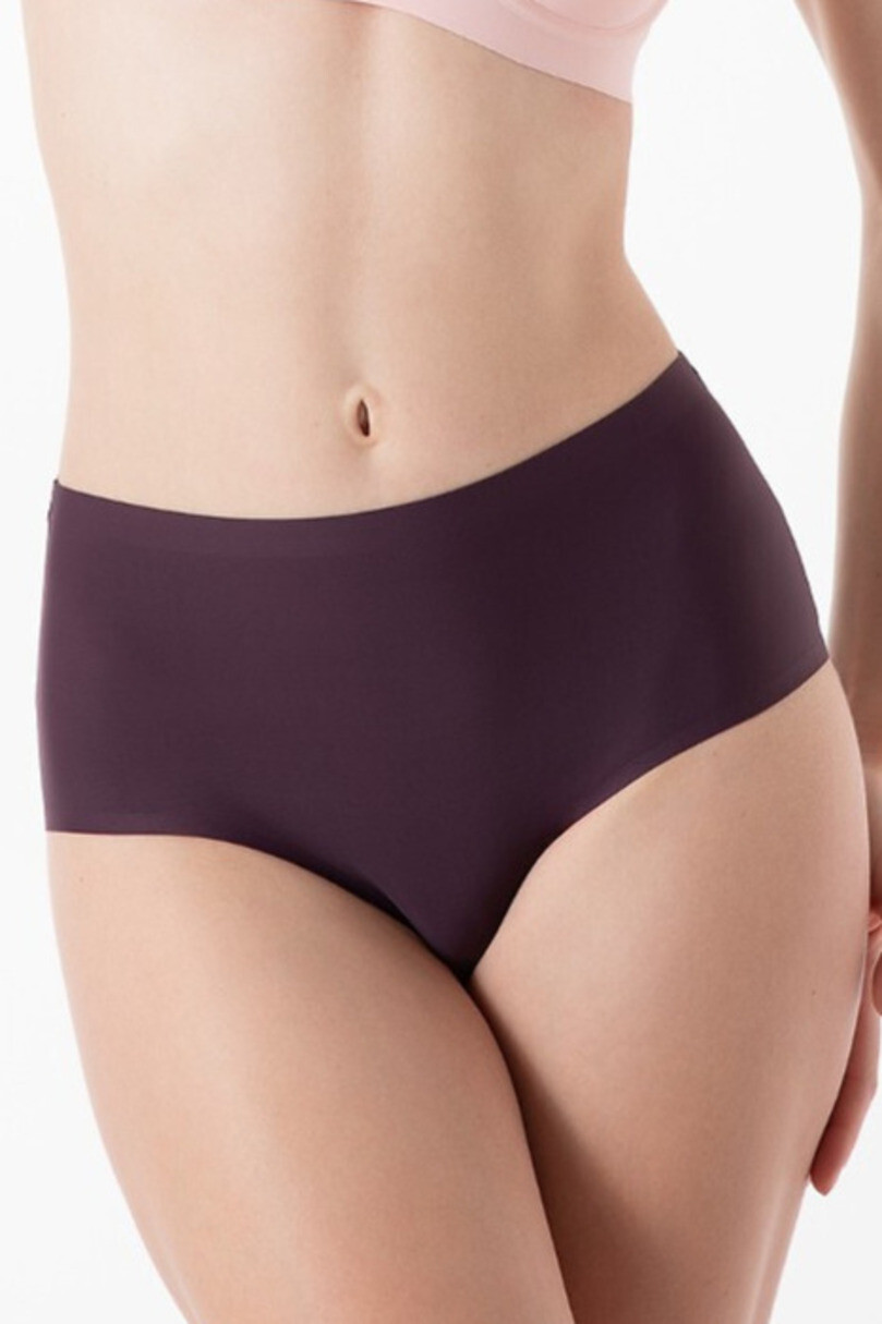 Dámske jednoduché maxi nohavičky Dark Purple - Julimex M