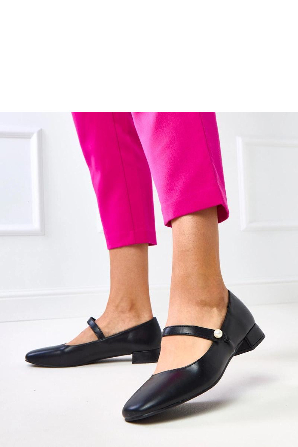 Dámske lodičky GG3071-1 Black - YOLERA 40 černá