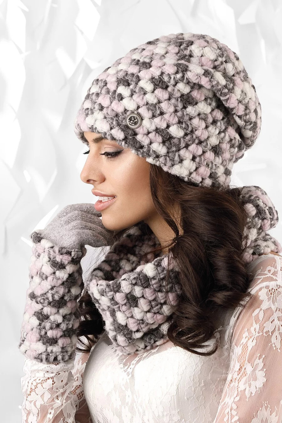 Dámska čiapka Merano - Kamea UNI růžova