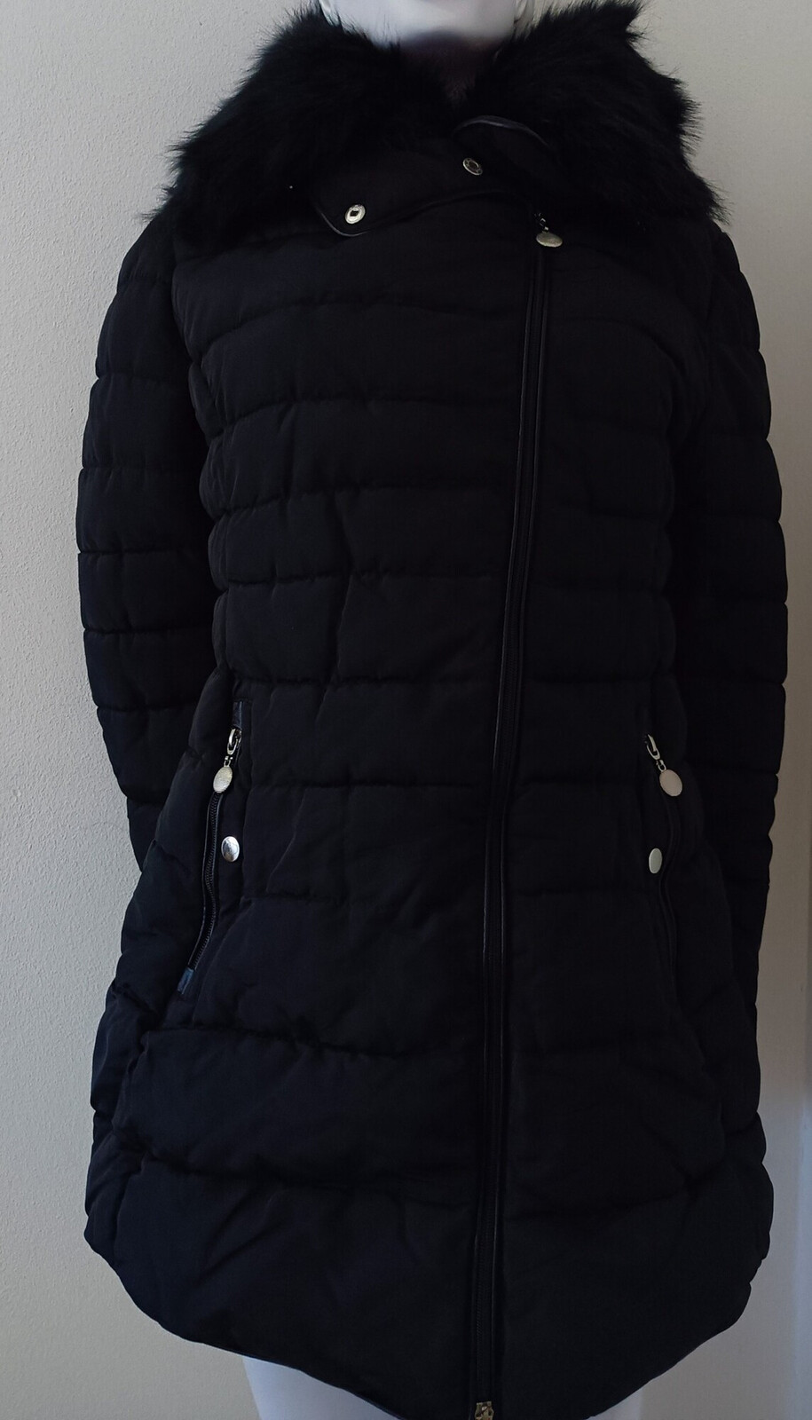 Dámska zimná bunda B1059-30black - S.West XXL