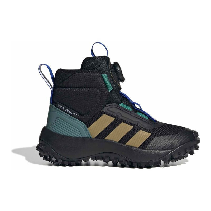 Detské nohavice Fortatrail BOA JR9269 - Adidas 36 černo-zelená