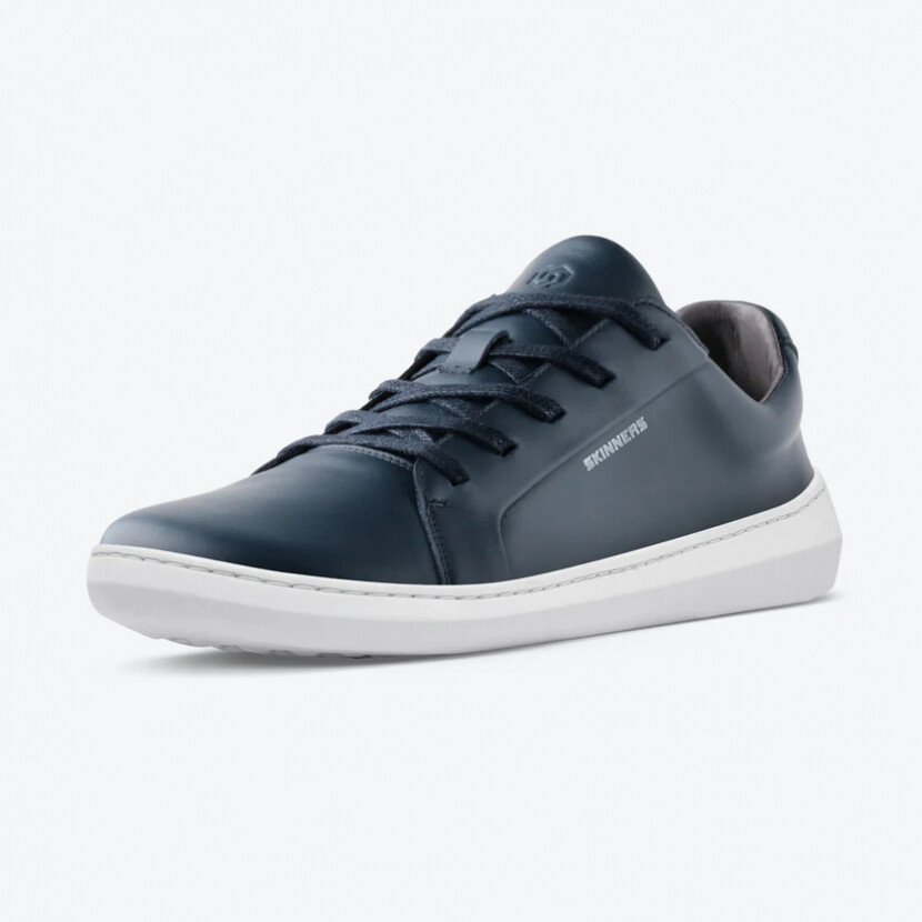 Topánky kožené Skinners Moonwalker - navy, 41