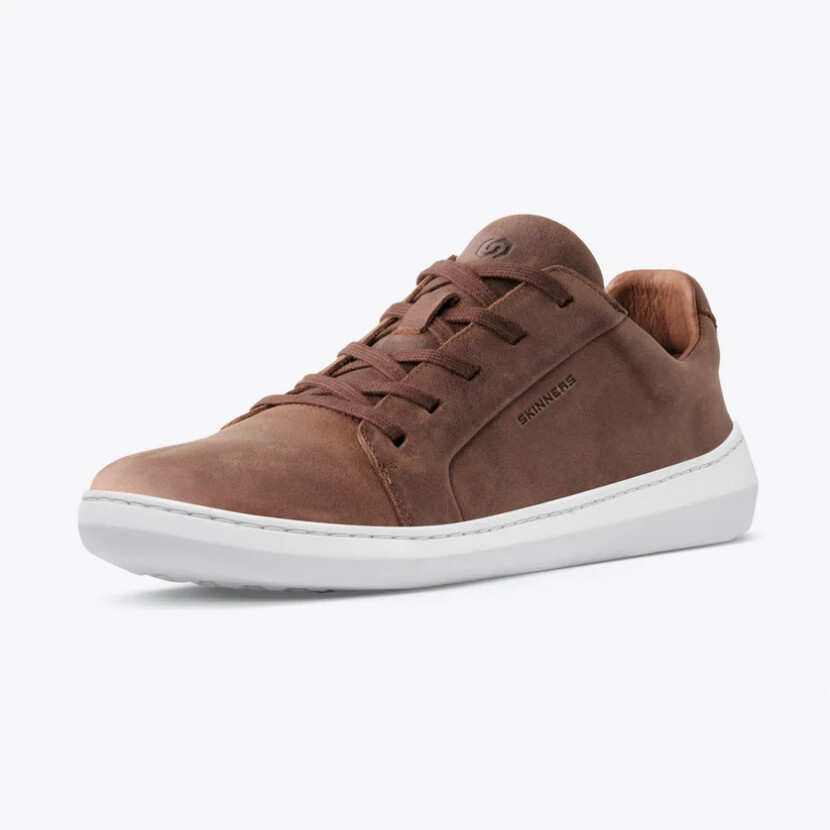 Topánky kožené Skinners Moonwalker - hnedé, 47