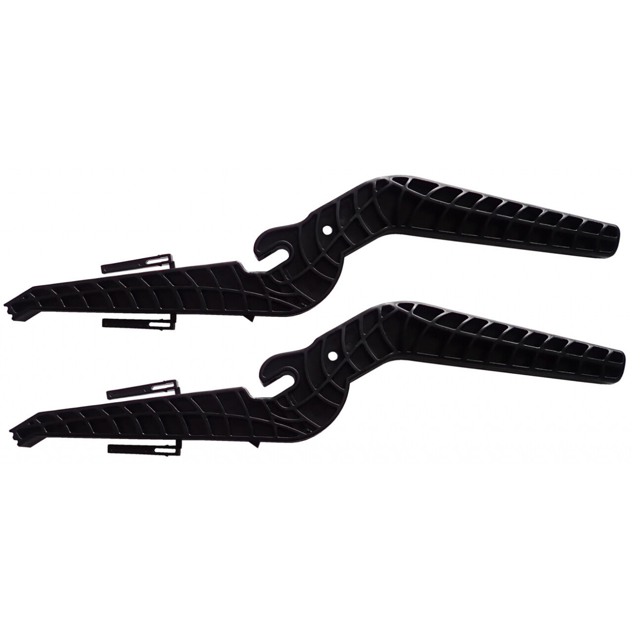 Brzdy k bobom Plastkon Twiste a Cyclone - čierne