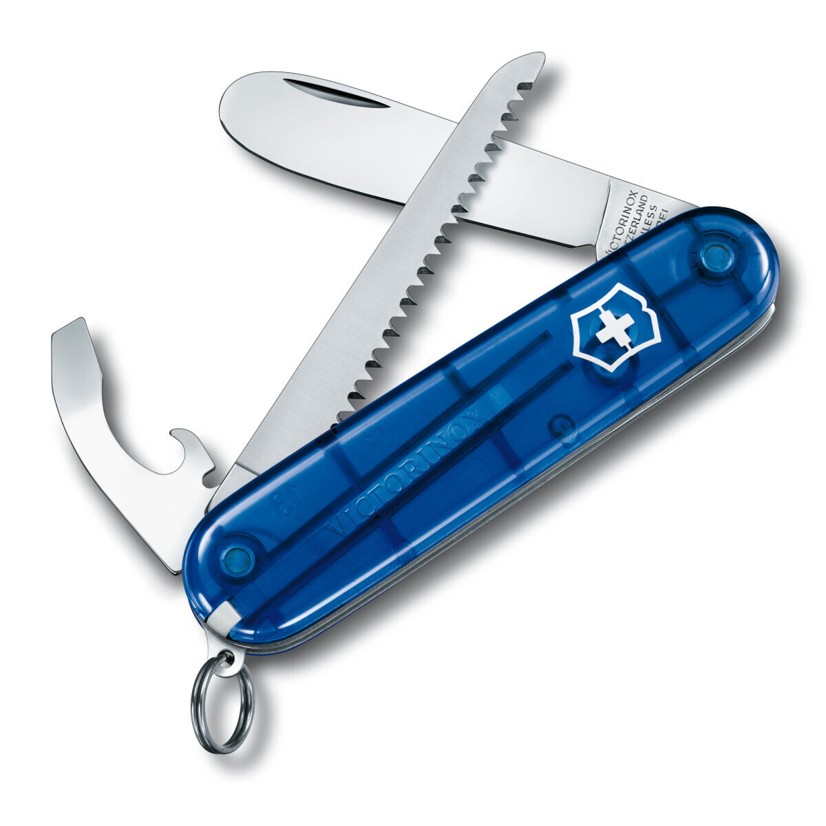 Nôž zatvárací Victorinox My First 2 - modrý-strieborný