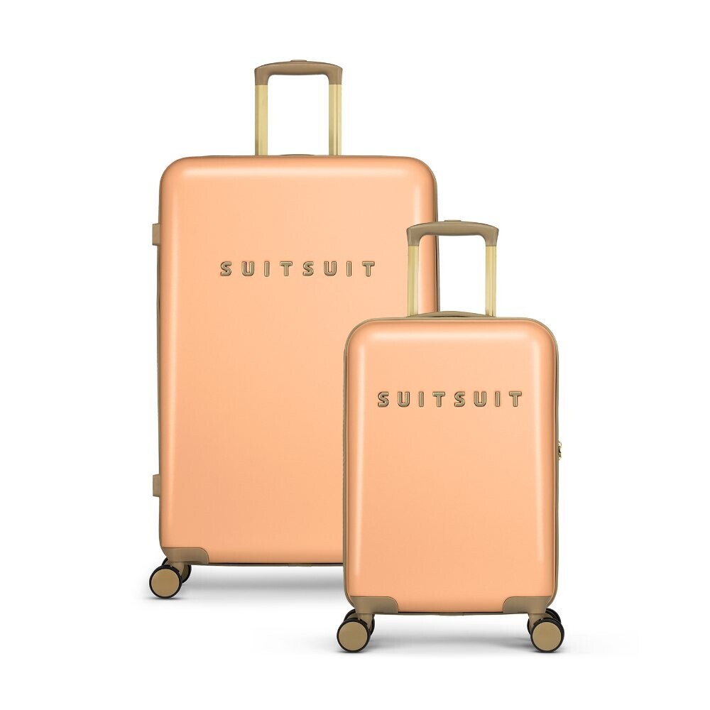 Súprava cestovných kufrov Suitsuit Fusion 32-91 L - oranžová