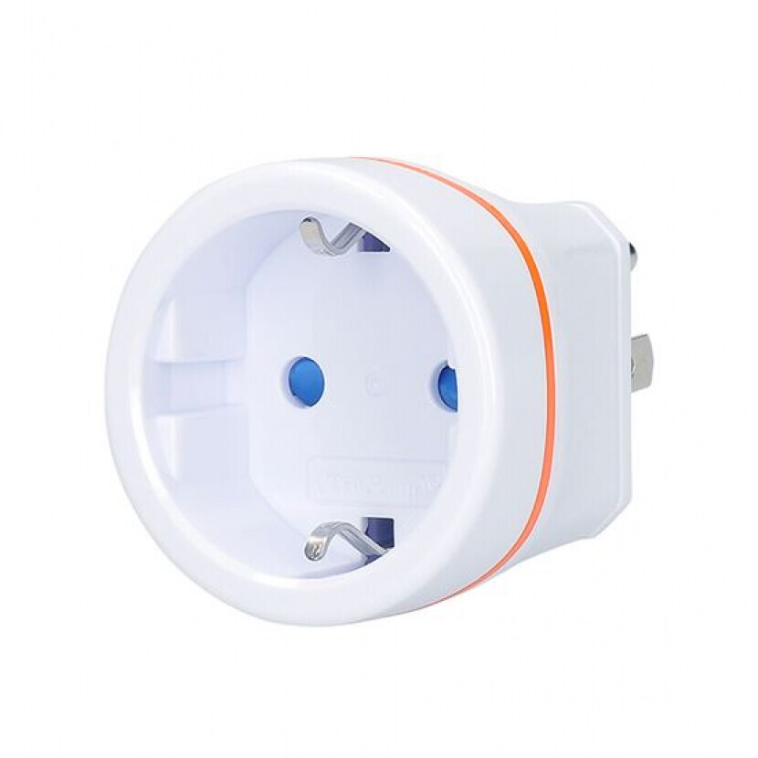 Cestovný adaptér (redukcia) Skross do Spojených štátov (USA) typ B - biely