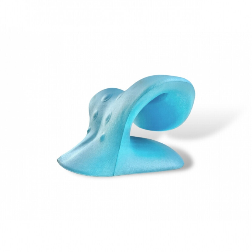 Naťahovač krku a krčnej chrbtice Yoga Medy - modrý