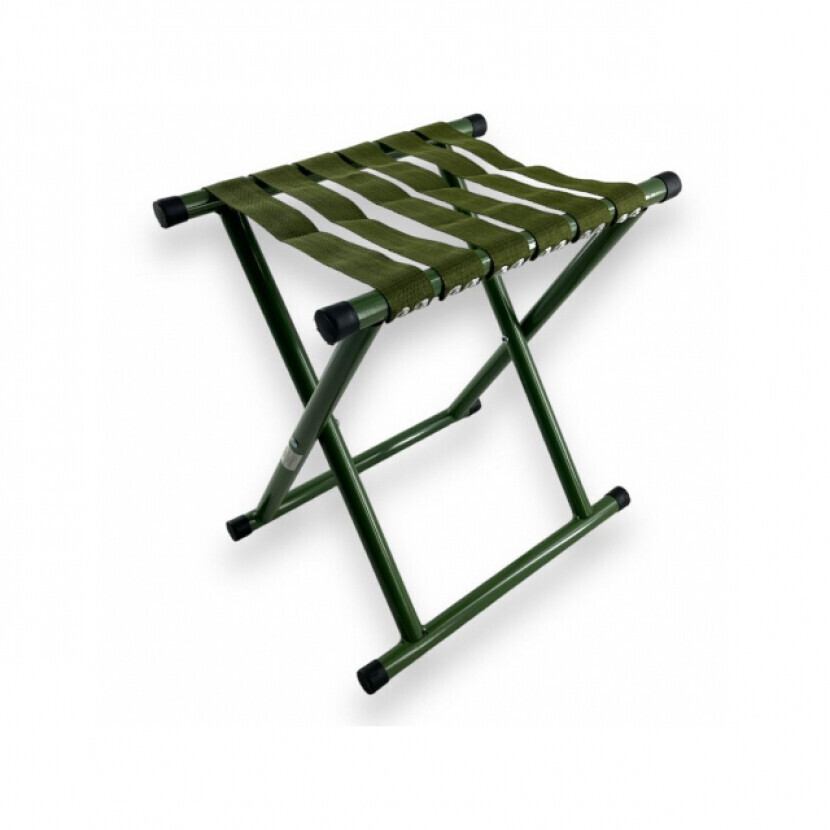 Skladacie turistické kresielko na ryby a kempovanie - olivová