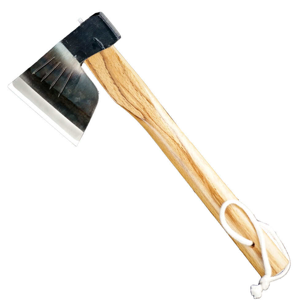 Japonská sekera Bakin/Zenko White oak (BOTAN) 360 mm - hnedá-strieborná