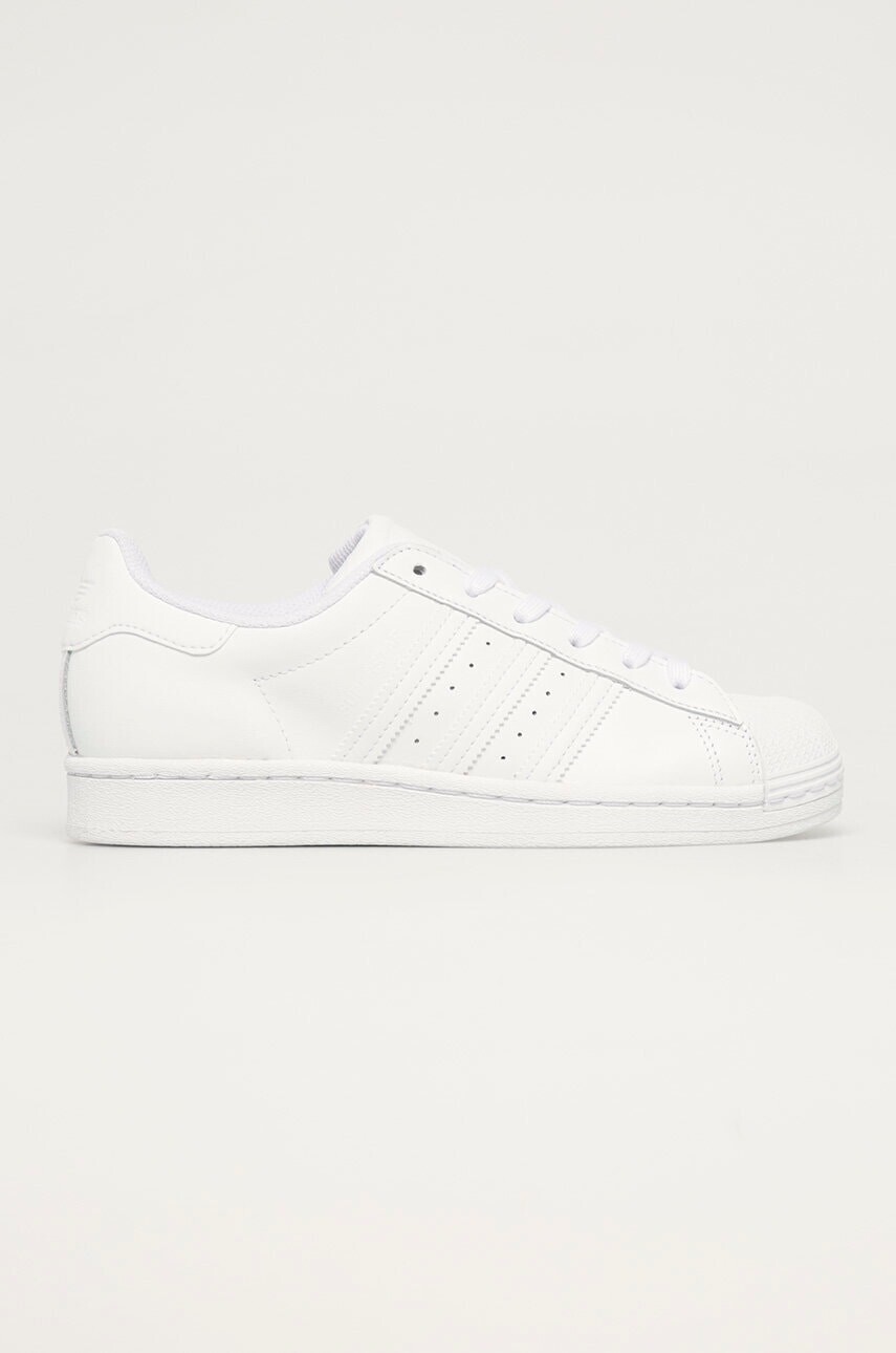 adidas Originals - Detské topánky Superstar J EF5399, biela farba