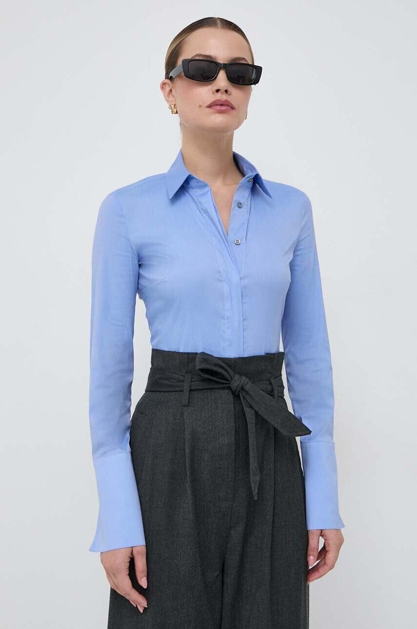 Body Patrizia Pepe dámska, slim, s klasickým golierom, CC0355 A01